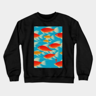 Fish pattern, a perfect gift for Anglers, Fisherman or any Nature Lover #2 Crewneck Sweatshirt